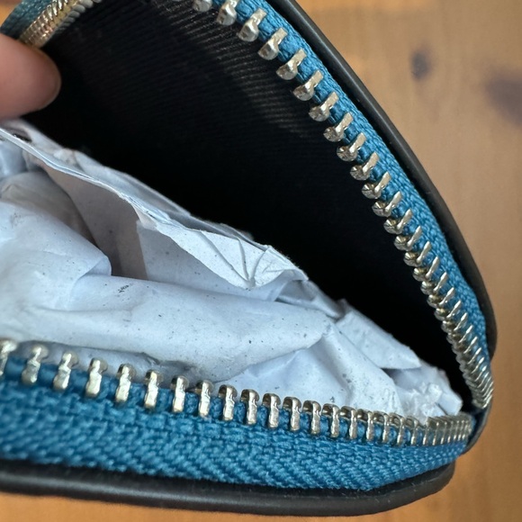 🥰 Coach Heart Bag Charm Key Chain blue - Picture 5 of 6